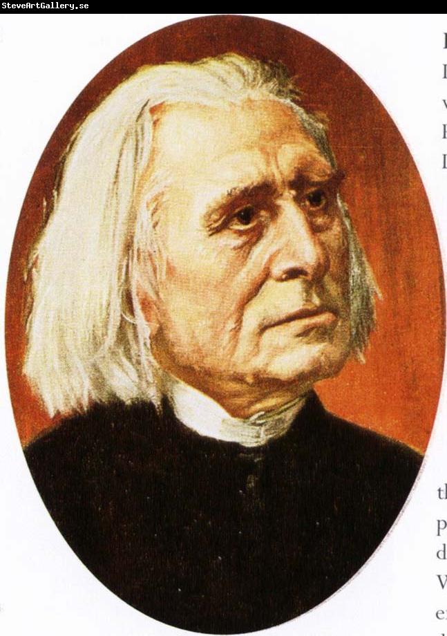 felix mendelssohn a portrait of franz liszt in old age